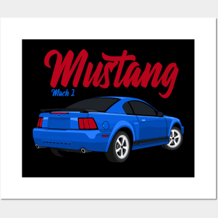 Mach 1 American Muscle Cars Posters and Art